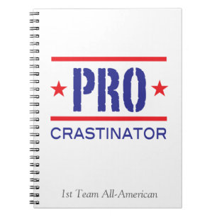 PROcrastinator Spiral Notebook
