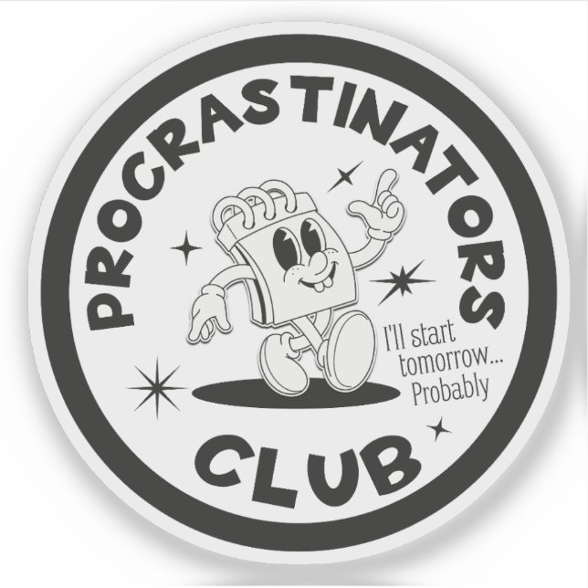 Procrastinators Club (Front)