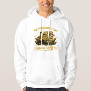 Procrastinators Jogging Society Funny Running Tee