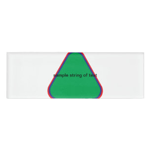 Prod Title Name Tag