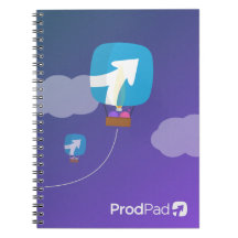ProdPad 'Up, Up and Away' Notebook