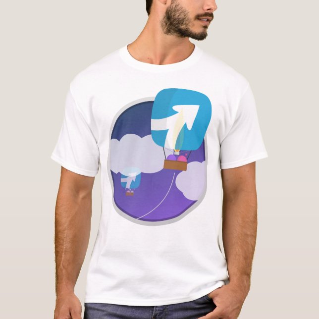 ProdPad 'Up, up and away!' T-Shirt (Front)