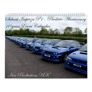 Prodrive P1 10 Year Anniversary Event Calendar