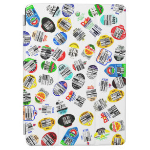 Produce Barcode Stickers iPad Air Cover