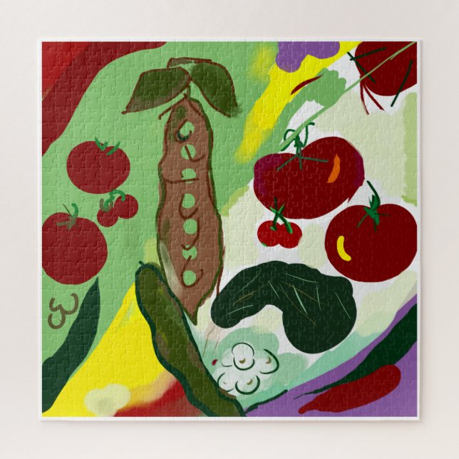 produce from "grandmas' "cubbard" jigsaw puzzle (Vertical)