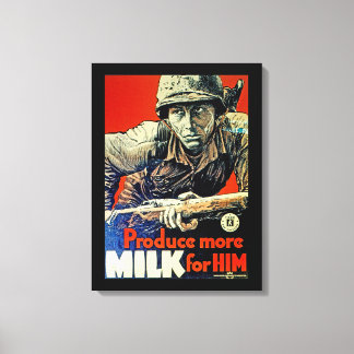 Produce More Milk for Him Canvas Print