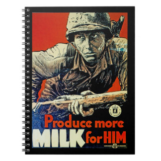 Produce More Milk for Him Notebook
