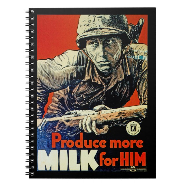 Produce More Milk for Him Notebook (Front)