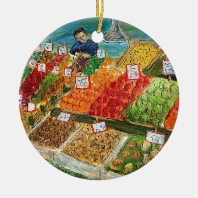 Produce Ornament (Pike Place Seattle) (Front)