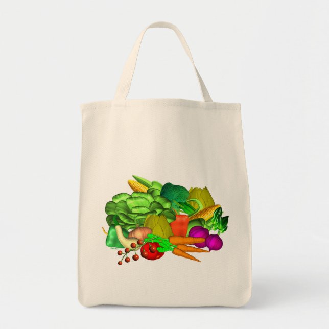 Produce shopping bag by Valxart (Front)