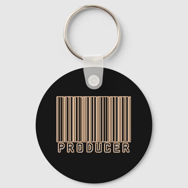 Producer Barcode Key Ring (Front)