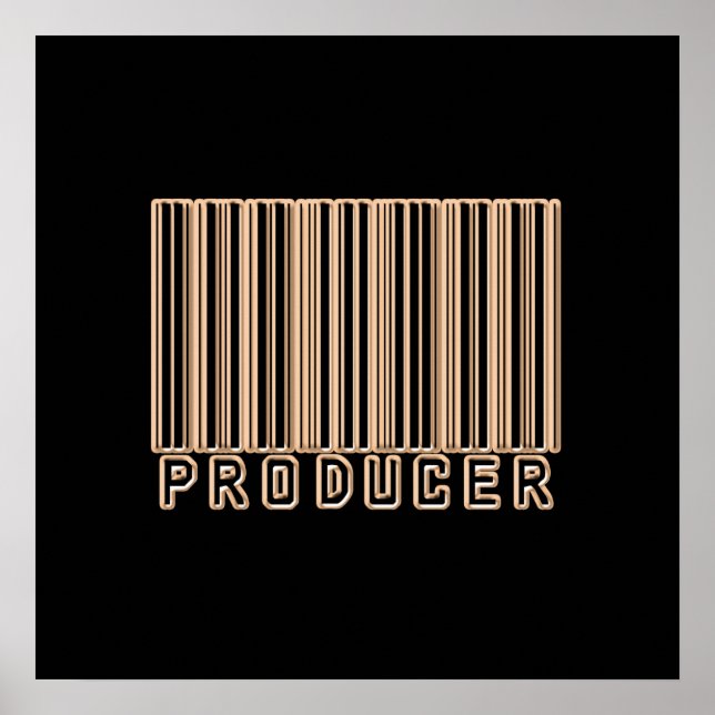 Producer Barcode Poster (Front)