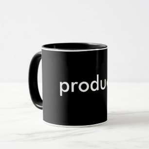 Producer in Bold lettering Mug