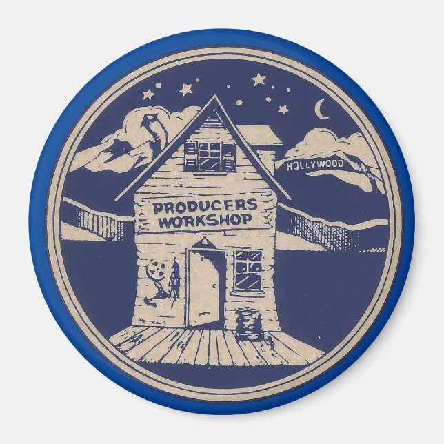 Producer's Workshop logo Magnet (Front)