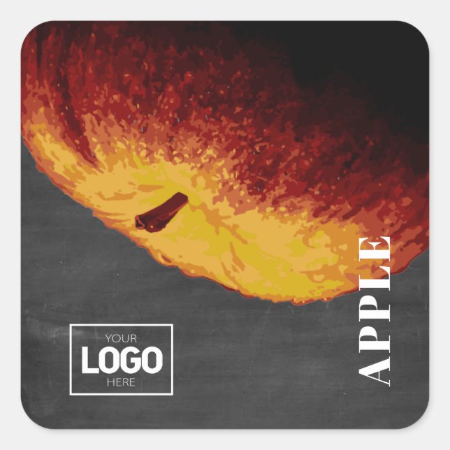 Product Brandy Apple Logo Stickers (Front)