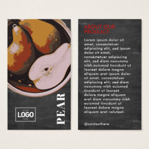 Product Brandy Pear Logo Hang Tags
