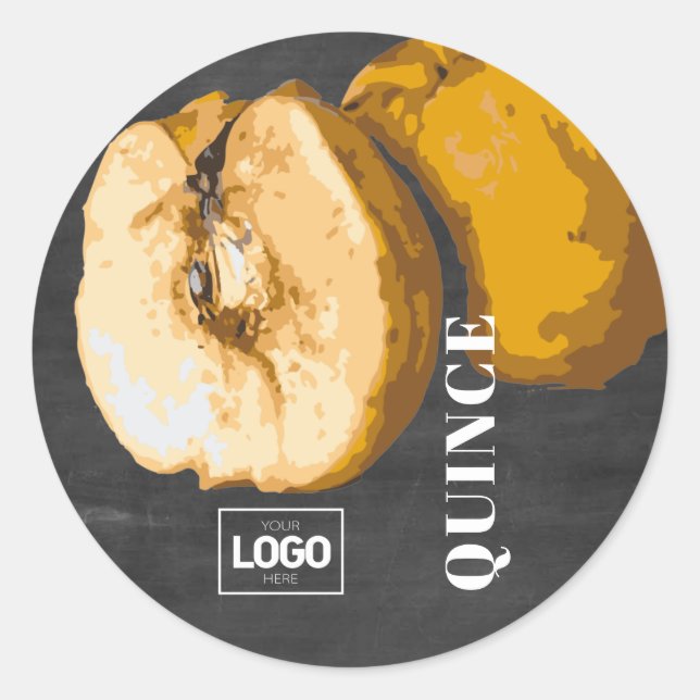 Product Brandy Quince Logo Stickers (Front)