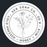 Product Label<br><div class="desc">This design was made with simplicity and elegance in mind. The modern minimal design can be used with various packaging styles and soap wrappers. It catches the eye and conveys a clear brand and message. Customise this design with your details and use for all your soap needs.</div>