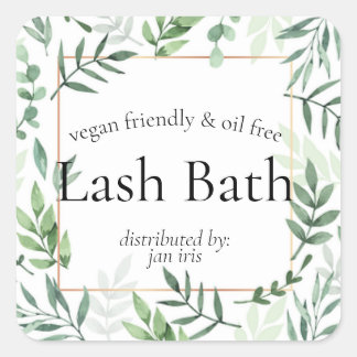 Product Label Sticker