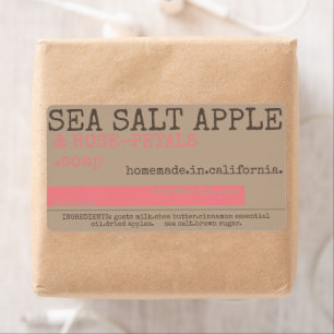 Product Labels Soaps or Candles Rustic Vintage