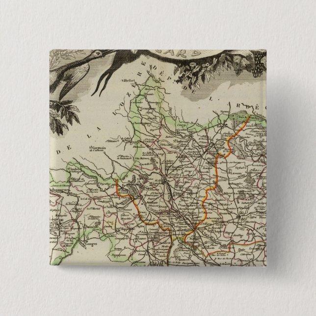 Product Landscapes 15 Cm Square Badge (Front)