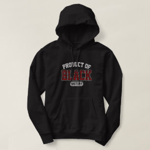 Product of Black History Vintage Typography Hoodie