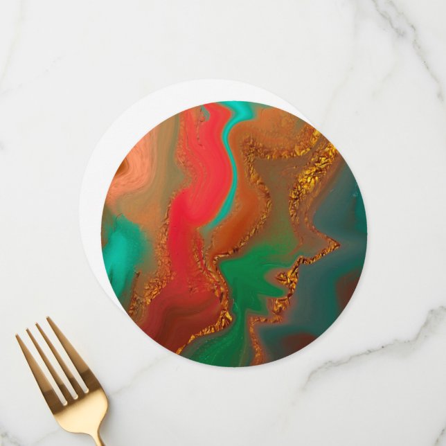 Product pattern abstract. menu (Front/Back In Situ)