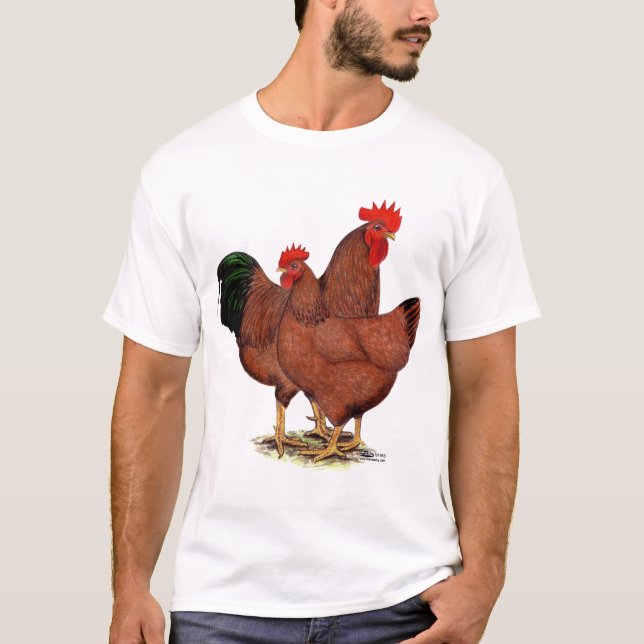 Production Red Chickens T-Shirt (Front)