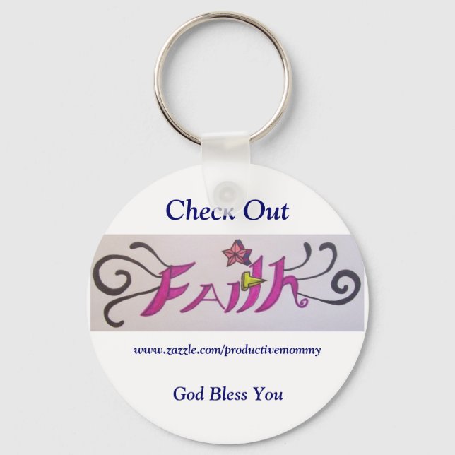 Productive Mummy Keychain (Front)