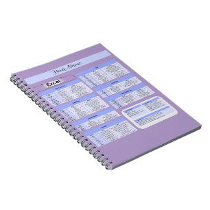 Productivity Mouse Pad – Excel Shortcuts Notebook