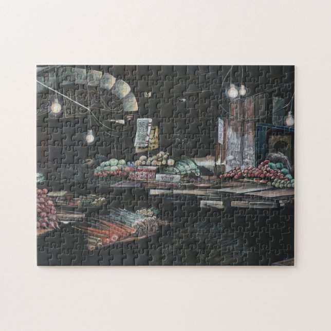 Products of a Struggled Harvest, Jerusalem Jigsaw Puzzle (Horizontal)