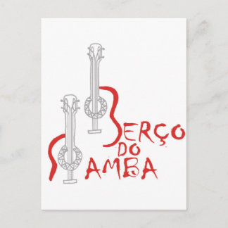 Produtos Berço do Samba Postcard