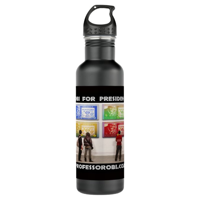 Prof Doctor Joseph Chikelue Obi: Dr Mr Joseph Obi: 710 Ml Water Bottle (Front)