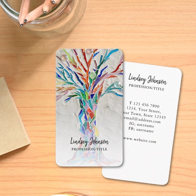 Profession Colourful Business Card (Creator Uploaded)