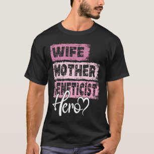 Profession mum hero mother Geneticist T-Shirt