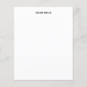 Profession Plain Simple White Attractive