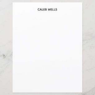 Profession Plain Simple White Attractive
