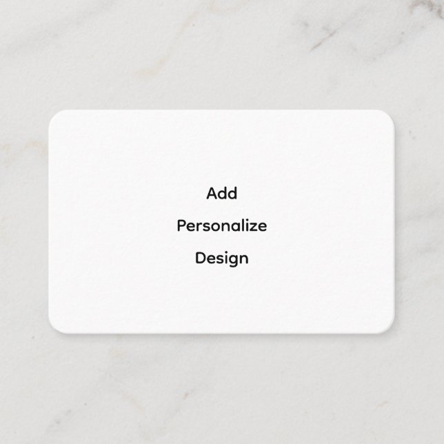 Professional 3.5" x 2.0 Flat Appointment Card (Front)