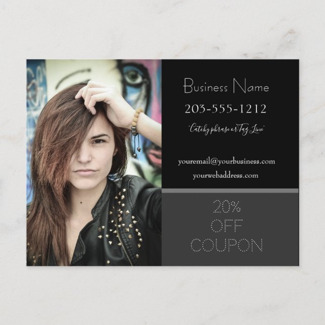 Professional Advertising Postcard - HAMbyWG (Front)