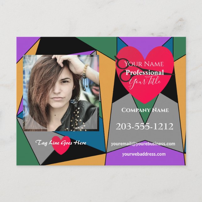 Professional Advertising Postcard - HAMbyWG (Front)