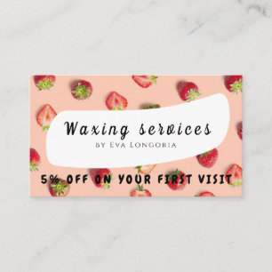 Professional and Chic for Brazilian & Body Waxing  Business Card