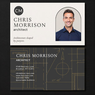 Professional Architect Photo  Business Card