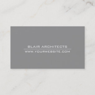 Professional Architects Business Card