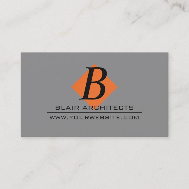 Professional Architects Business Card (Front)