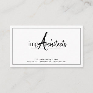Professional Architects , Design, Business Card