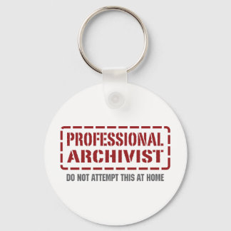 Professional Archivist Key Ring