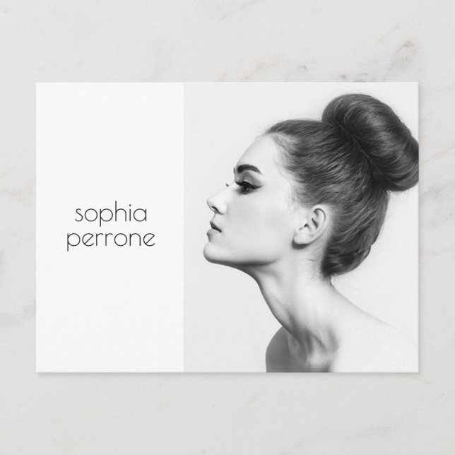 Professional Artist and Photographer Photo Card (Front)