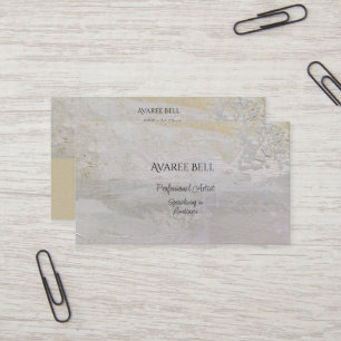 Professional Artist (Landscape) Texture Business Card
