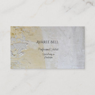 Professional Artist (Landscape) Texture  Business  Card