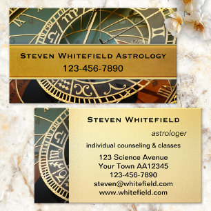 Professional Astrologer Business Card